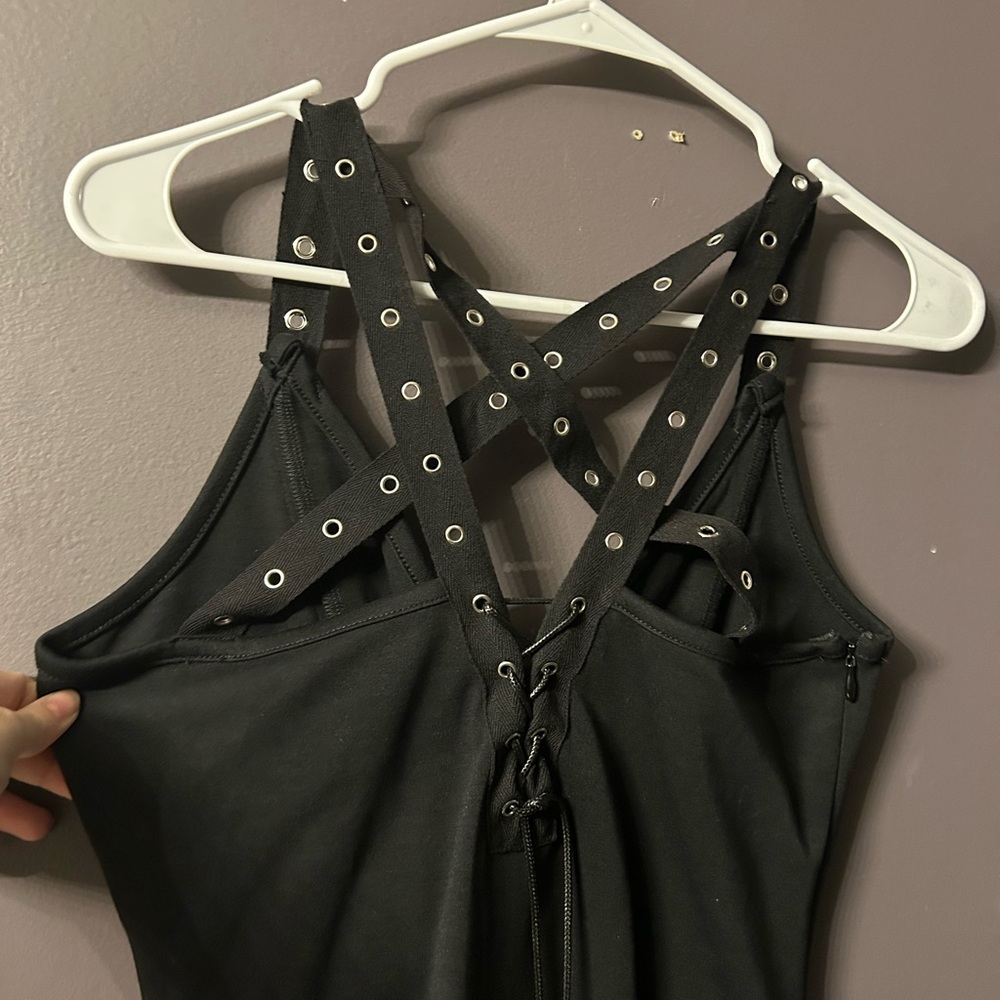 Dark in Love Web Pentagram Dress